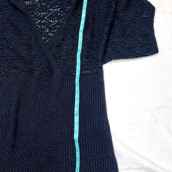 Ana Black Sweater with glitter appearance - Picture 2 of 6